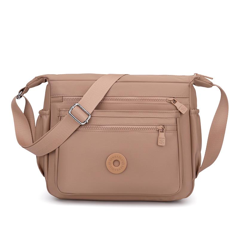 Commuter Shoulder Bag Women's Crossbody Bag Lightweight Water-Repellent Nylon Bag