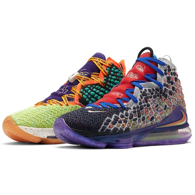 Nike LeBron 17 EP What The Men s CV8080-900 EU 42