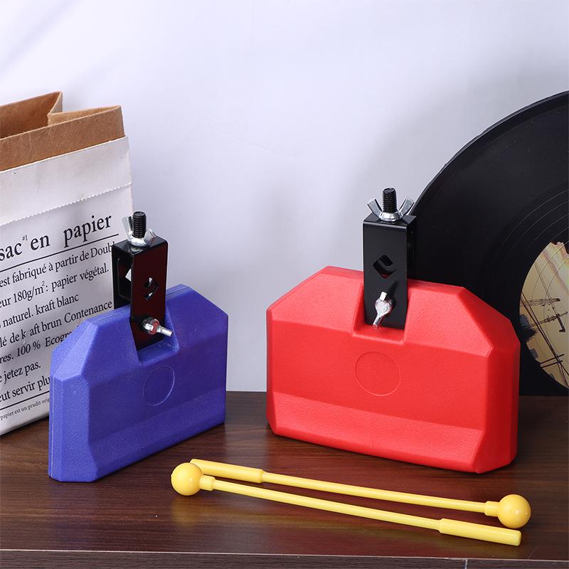 Cowbell Clapper Drum With 1 Hammer Pitched Durable Treble Jazz Drum Abs Bell Percussion Instruments Accessories Drums Part