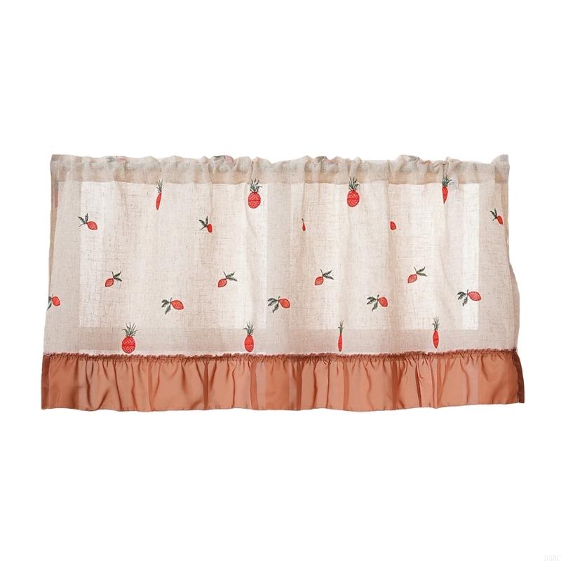 

Easy Install Cabinet Cover With Rustics Strawberrys Pattern Sturdy Fabric 100 60cm суничний