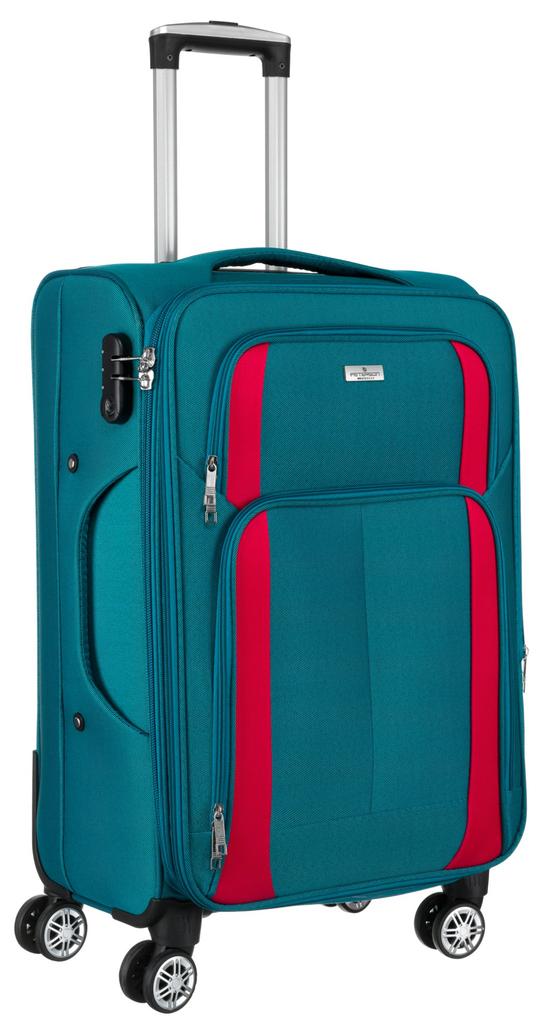 Valigia PTN 5209-S-9234 Turchese-Rosa