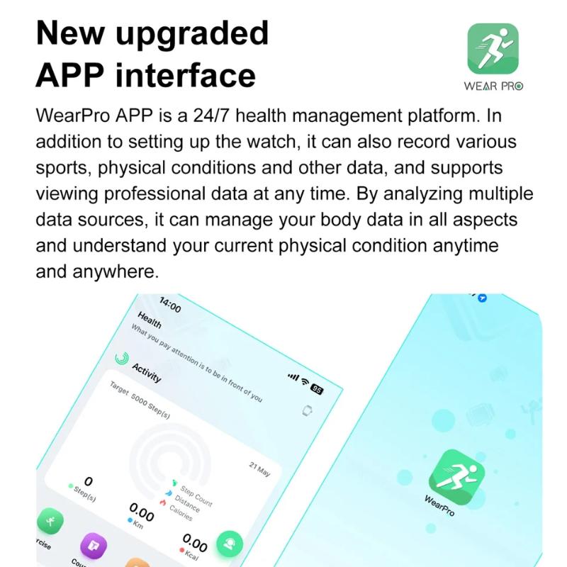 2025 New Smartwatch Watch 7 Man Woman Sports Outdoor Compass Bluetooth Call 32GB NFC Heart Rate Weather For Samsung Smartwatch