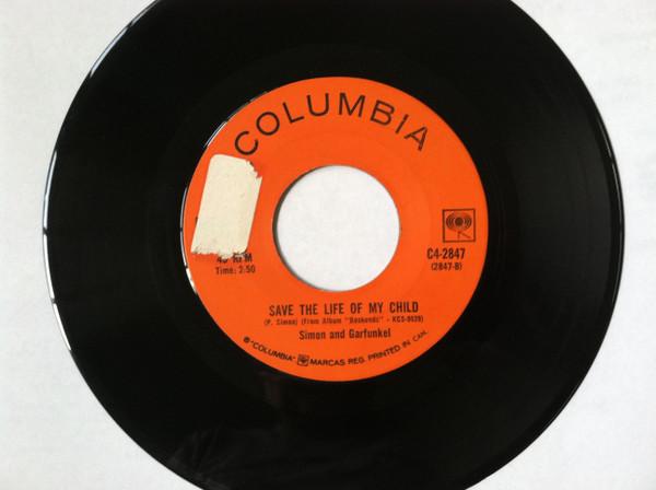 

7inch Record SIMON & GARFUNKEL - 7 O Clock News / Silent Night C42847 Columbia 1968 Canada Rock Used