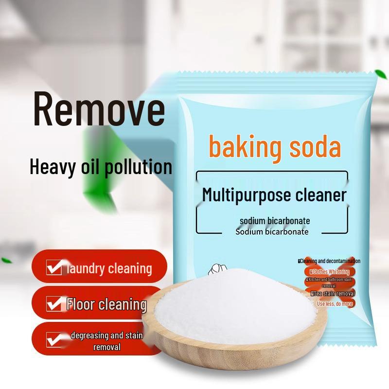 Powerful Baking Soda Stain Remover for Clothes, Kitchen, Tile, and Glass Cleaning