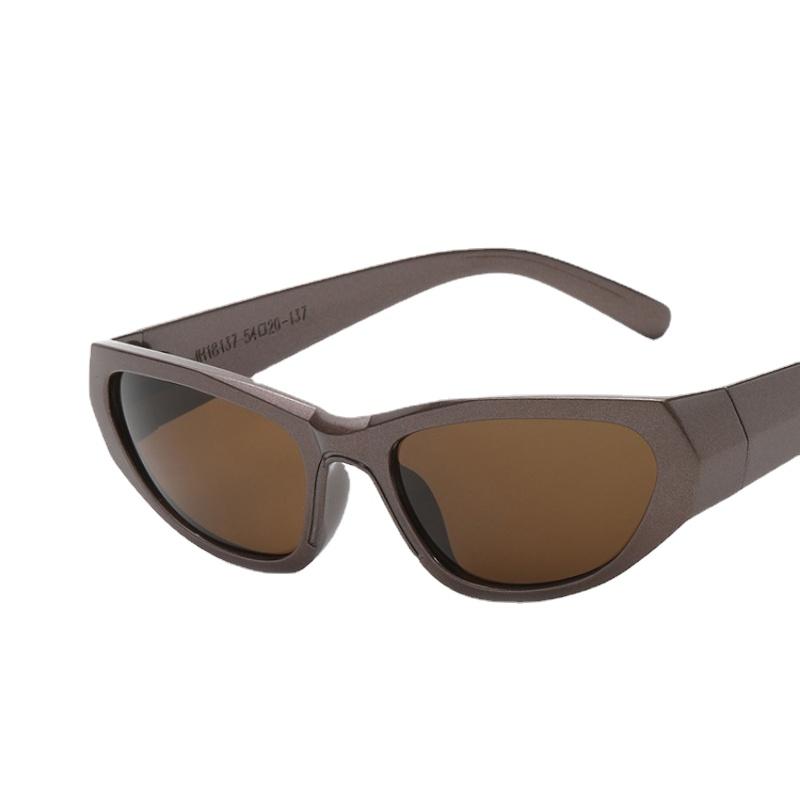 

Новые спортивные стимпанк солнцезащитные очки женские панк очки дизайнерские солнцезащитные очки мужские серебристые зеркальные линзы модные очки с защитой от УФ400 As shown in figure