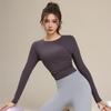 Women's Long-Sleeve Crop Sports & Yoga Top