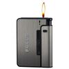 Focus YH001 Portable Cigarette Case with Replaceable Lighter - Creative, Separable Design