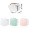 Plastic Cosmetics Cotton Storage Box Flip-top Wall Organizer Box Sanitary Pad Storage Box  Bathroom