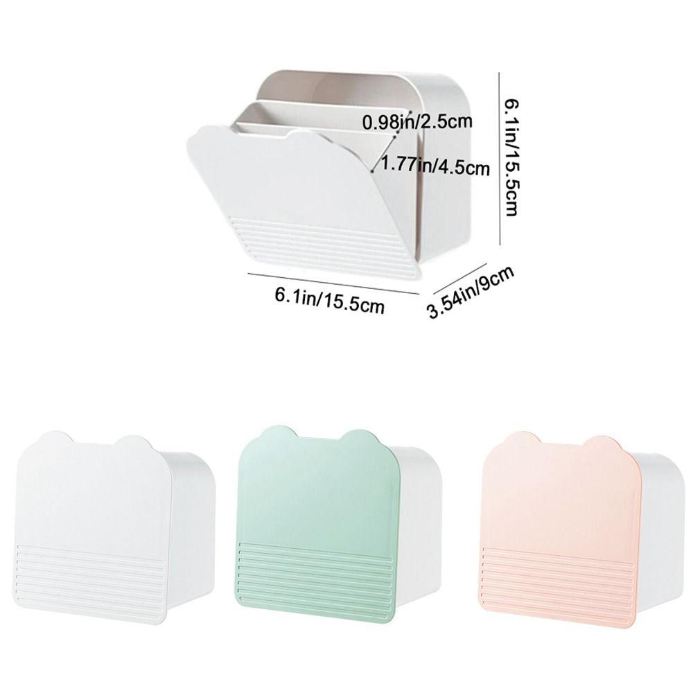 Flip-top Sanitary Pad Storage Box Plastic Wall Organizer Box Cosmetics Cotton Storage Box  Vanity