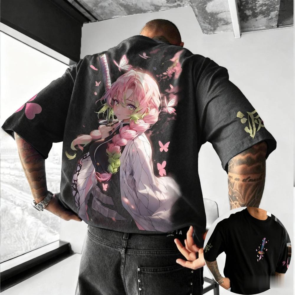 

Summer T-shirt men s casual trend style 6XL
