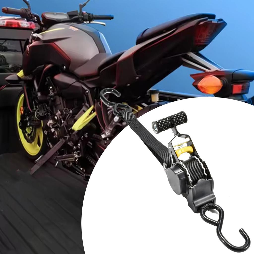 Car Tie Down Straps Ratchet Cargo Mall Retractable Ratchet Strap Heavy Duty Automotive Webbing Supplies For Motorcycles Cargo