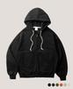 Perstep Hatch Lock Crop Zip-Up Hoodie Black Sjhd4730