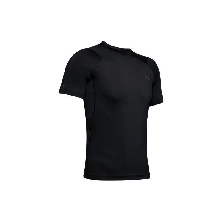 Men s Under Armour RUSH HeatGear Short Sleeve Black 1353449-001 XXL