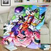 Dragon Ball! Flannel Warm Blanket Comfortable for Bedrooms, Sofas, Beds, Chairs, Picnics, Travel