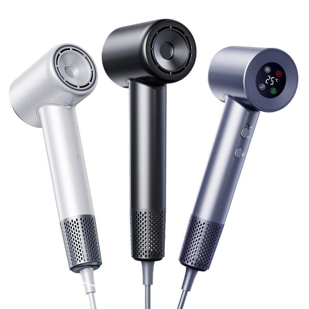 High-Speed Hair Dryer with Blue Light & Ionic Technology - Powerful, Gentle on Hair