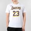 Nike NBA Lakers Limited Edition LeBron James No. 23 Asia Fit T-Shirt Men Tops White AR4888-109