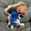 World Cup Football Star Erling Haaland Plush Toy, Cute Doll Bag Charm Keychain & Soft Pillow, Football Fan Souvenir Gift