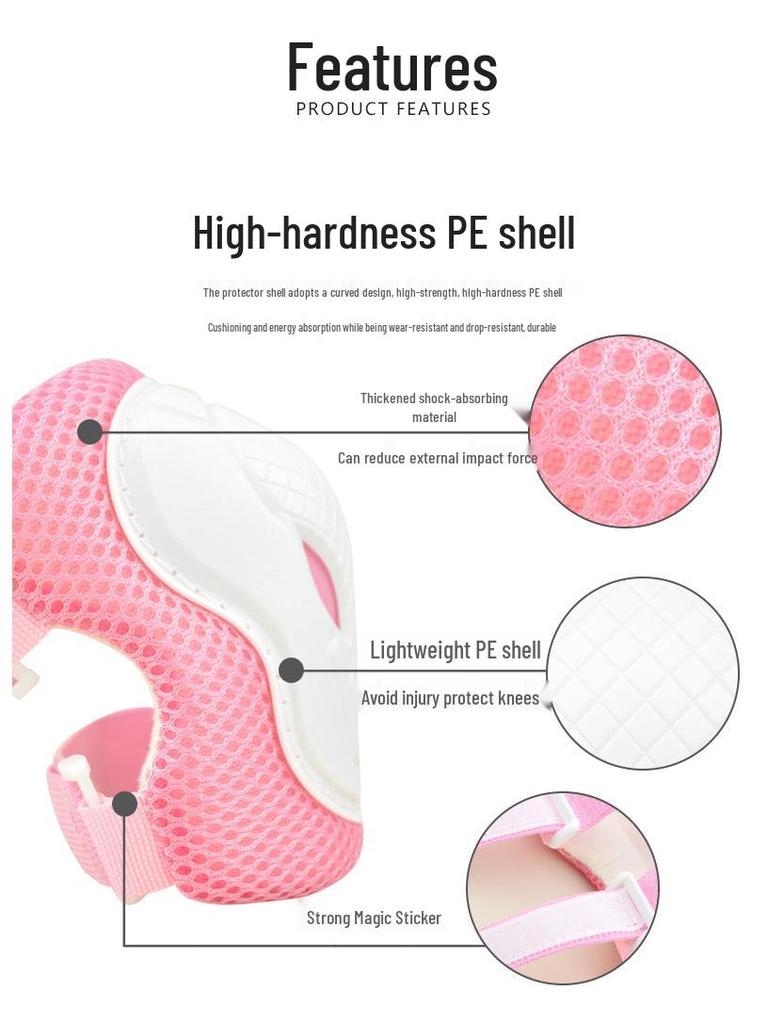 Children's Balance Bike & Sports Protective Gear Set: Ski, Skate, Knee Pads, Elbow Pads, Wrist Guards