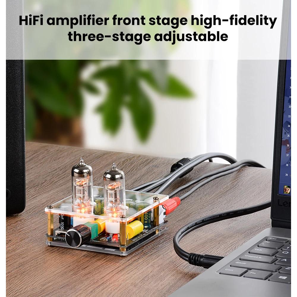 AIYIMA Továbbfejlesztett 6A2 Csöves Előerősítő Erősítők HiFi Előerősítő Csöves Puffer Audio Erősítő Hangszóró Hang Erősítő Házimozi DIY