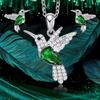 Water Diamond Bird Necklace for Women Fashionable Crystal Necklace Personalized Necklace