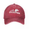 Vintage Denim Biker Evolution Motorcycle Baseball Caps Women Hat Adjustable Casquette Gorras