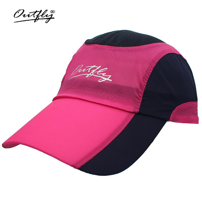 Quick-drying baseball cap Marathon running cap Soft top hat Outdoor sports sunshade cap Spring and summer new