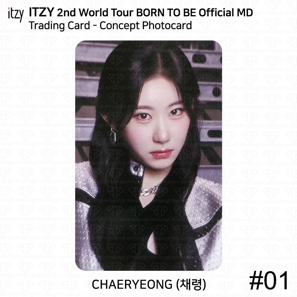 

2-е мировое турне ITZY «Рожденный стать официальным доктором медицины» Фотокарточка Йеджи Рюджин Chaeryeong - Concept #1