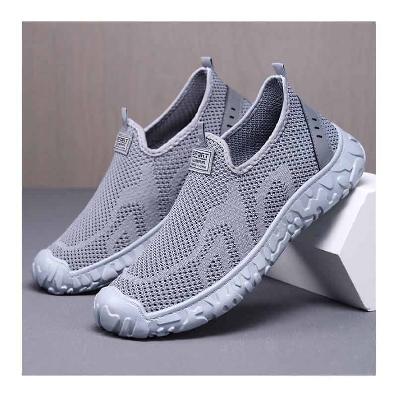 New Men's Breathable Casual Shoes with Breathable and Comfortable Mesh Wear-resistant Outsoleand Comfortable Lining