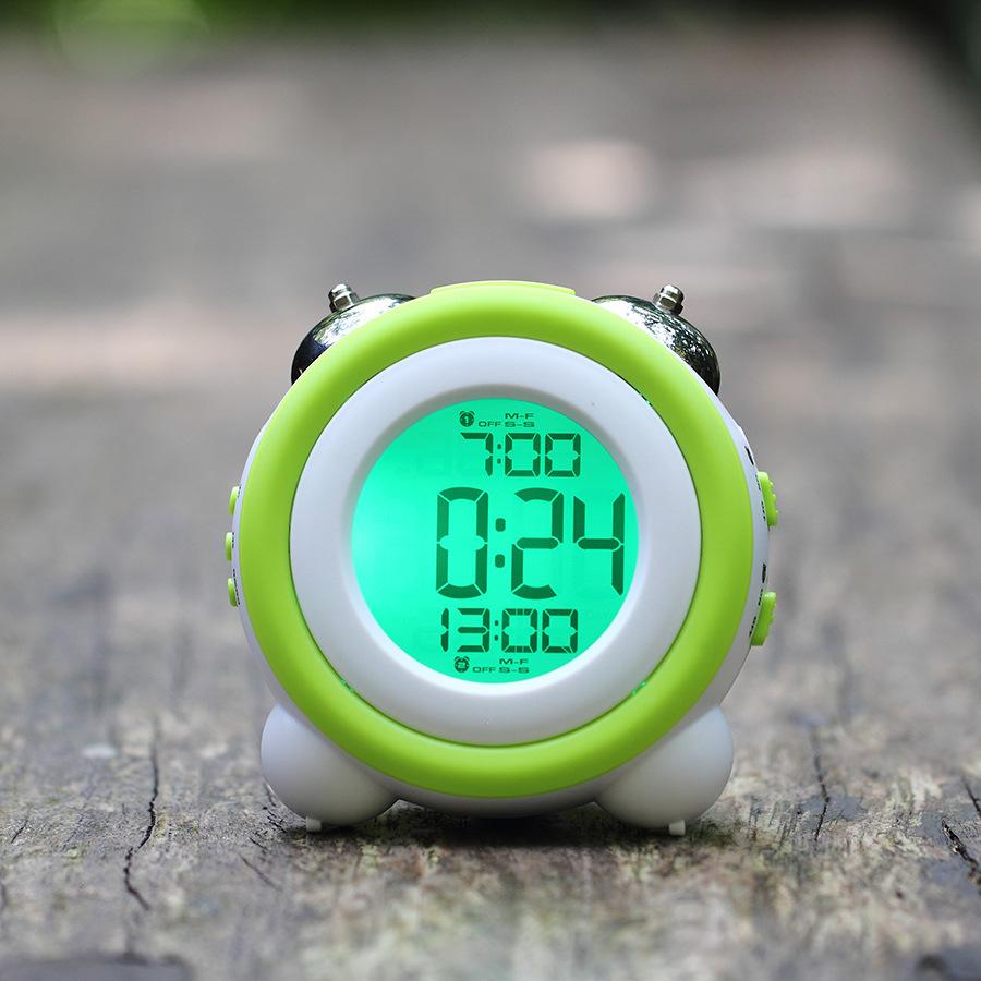 

Мелодия Электронный Дисплей Светящийся Модный Мультяшный Студенческий Спящий Звонящий Будильник Таймер Многофункциональный