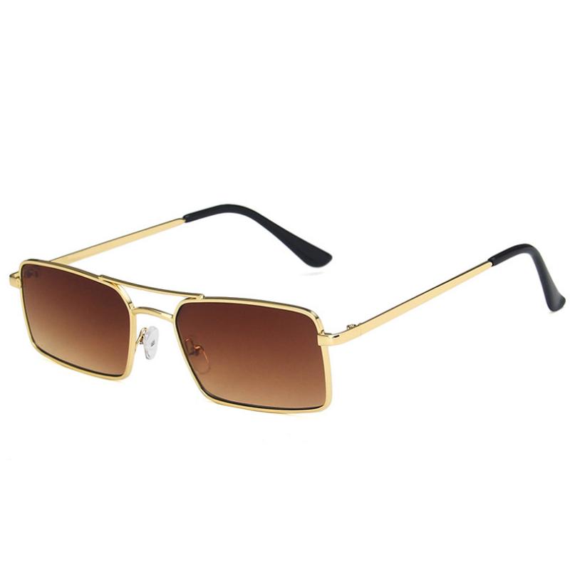 

Женские солнцезащитные очки Защита от солнца Защита от ультрафиолета Мода Личность Ретро Хип-хоп Классические прямоугольные солнцезащитные очки Очки для вождения пригородных путешествий