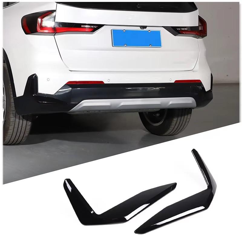 

Для BMW X1 iX1 U11 2024 ABS Вуглецеве волокно/Чорний Автомобільні Передній Бампер Бічні Накладки Декоративні Елементи Аксесуари Rear Black