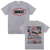 Rock Band Morat Grafiche Album T-shirt Unisex Moda Unisex Retro Estate Hip Hop T-shirt Alta Qualità T-shirt Oversize Streetwear