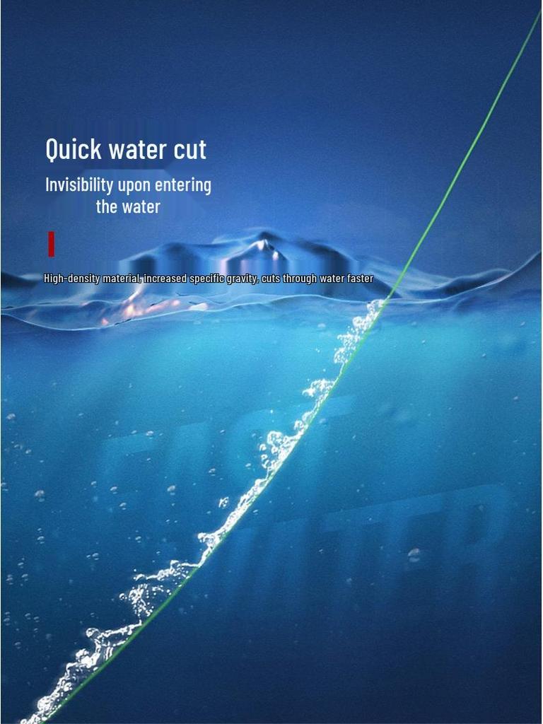 100m Abrasion-Resistant Leader Line: Super-Soft, Transparent High-Grade Nylon for Large Fish