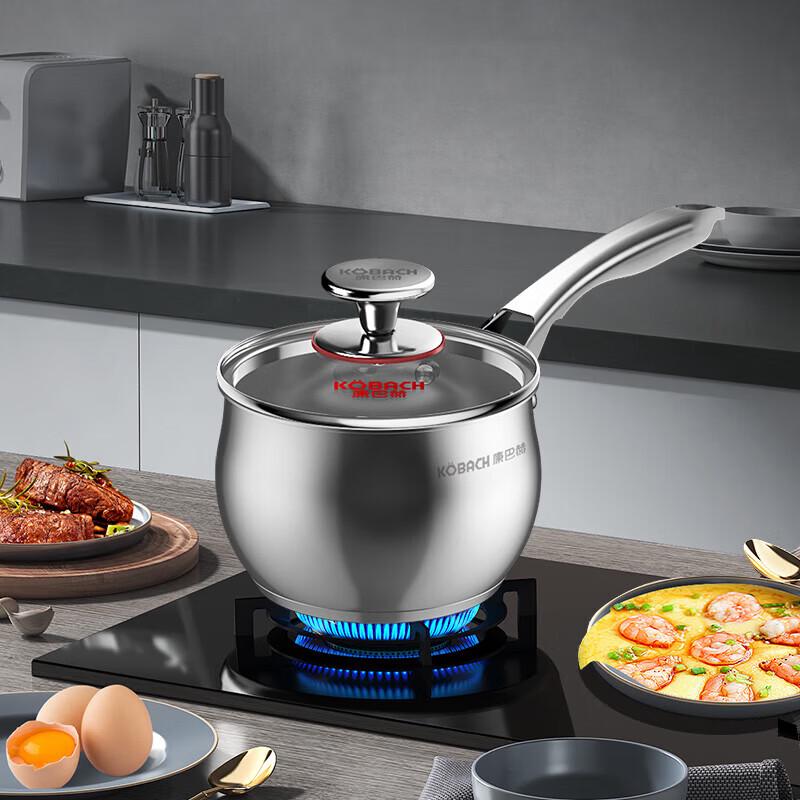 KOBACH Enjoy Series 16cm 304 Stainless Steel Saucepan