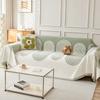Chenille Full Coverage Slip Resistant Sofa Cover Cat Scratch Proof One Piece Throw Advanced Universal Protector