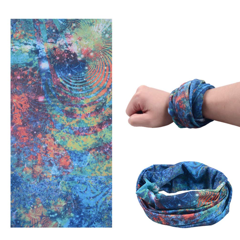 iplusmile Neck Multifunctional Neck UV Neck Unisex Warmer, 6-Piece Set, Tube-Shaped Cover, Protection, Sweat-Wicking, Quick-Drying, Breathable,