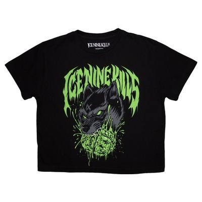 Ice Nine Kills Womens/Ladies Wolf Crop Top