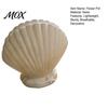 Unique Conch Shaped Vase Seashell Succulents Planter, Resin Ocean-Themed Flower Pot with Drainage Hole, Planter Beach Shell for Home Garden