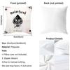 Rock Band M-MotorHEadS Lemmy Cushion Cover Pattern Printed Pillowcase for Living Room Sofa Cushion Cover & Bedroom Decor