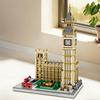 London Big Ben Micro Building Blocks Ornament, UK Famous Landmark Clock Tower Desktop Decor Collectible Gift