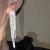 Jellyfish Tassel Earrings Fashion Design Cold Wind Stud Earrings Light Luxury Simple Versatile Earrings Niche High Sense