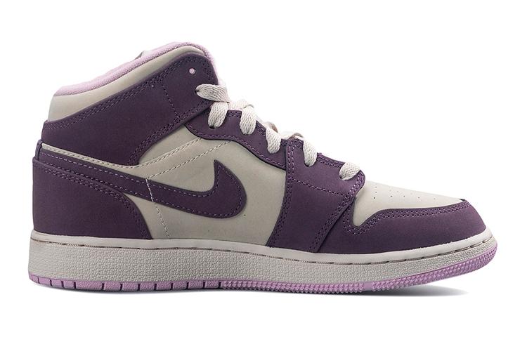 Jordan 1 Retro Mid GS Pro Purple 555112-500