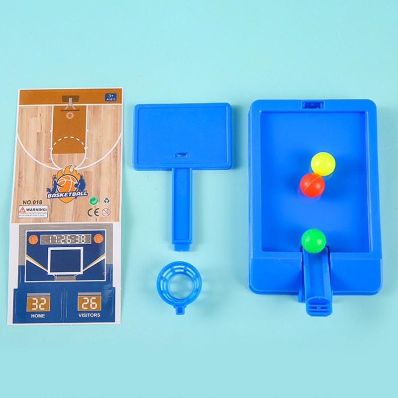 Spielzeug Basketball Kampfspiel Desktop Tisch Lustiges Tisch Sport Bagatelle Spiel Basketball Sport für Jungen Erwachsene Stress reduzieren