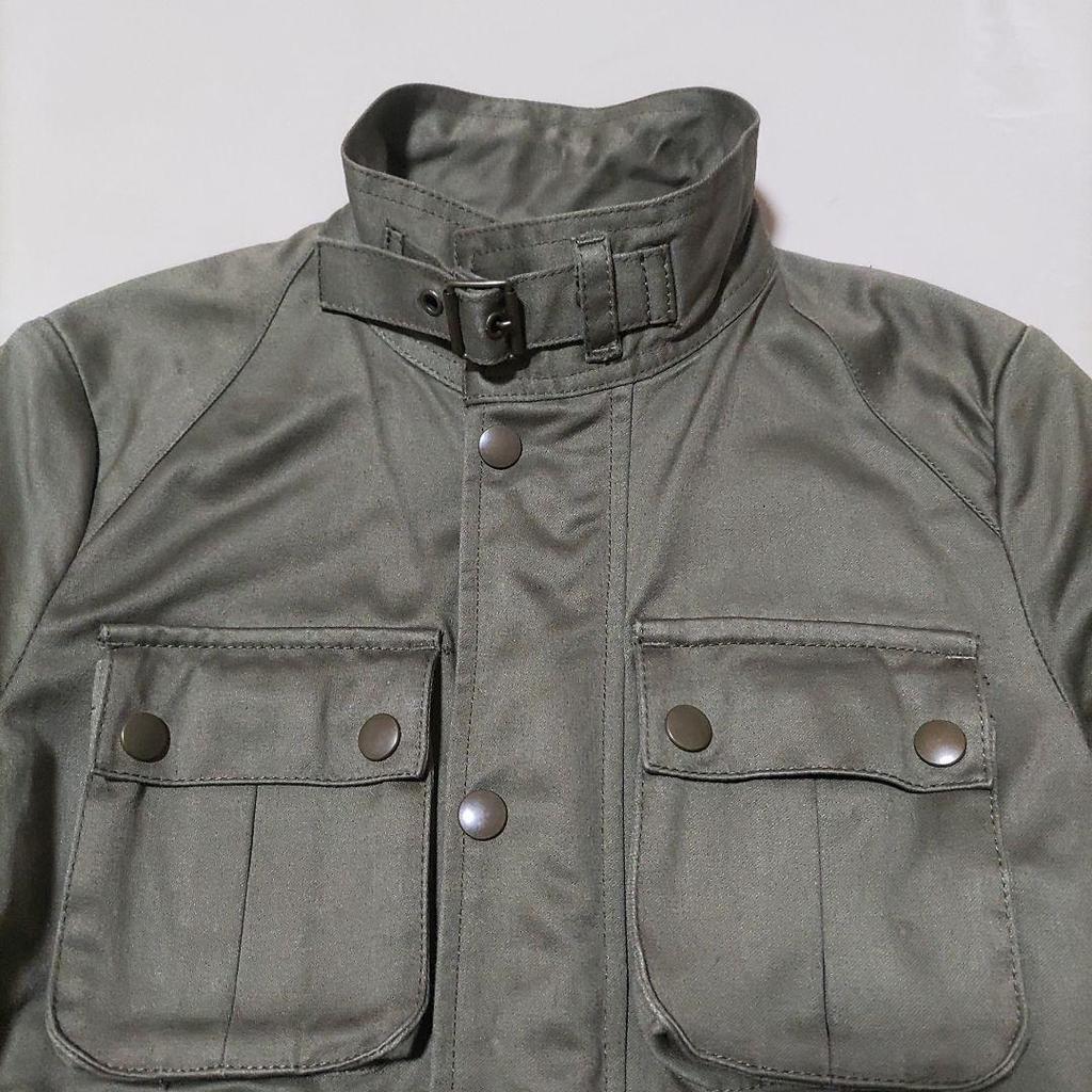 Used Good conditionINA military jacket blouson with waist belt M-65