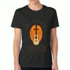 Guitar Man Women's Cotton T Shirt, Pure Cotton Premium Print, Durable, Casual Fashion. Rock And Roll Guitarist Design, A Perfect Gift For Music Lovers