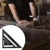 inch Degree Carpenter Triangle Ruler Comfortable to Resistant Easy Carry Professional Multiple