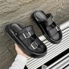 Fashion Comfortable Men's Sandals New Summer Beach Shoes Non-slip Soft Sole Outdoor Sandals Fashionable Casual Shoes Wading Aqua Flats