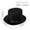 Magician Cosplay Fake Magician Costume Set [COZENTA] Hat, Cane, Mustache,