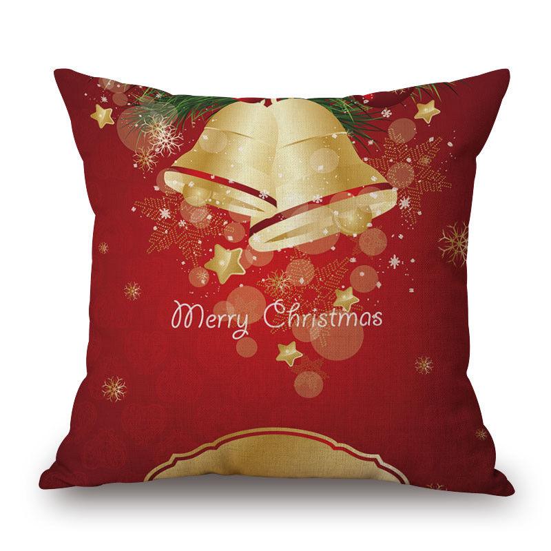 Classic Merry Christmas Xmas Gift Designed Throw Pillow Case Cover Cushion 18 X 18 Inch Ideal For Holiday Cheer And Comfort