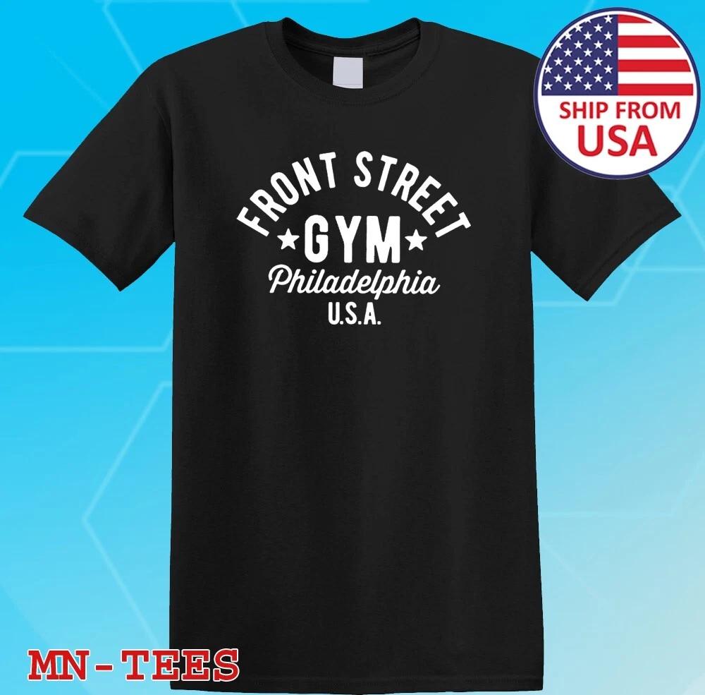 Front Street Boxing Gym Black Size S-5XL 3XL